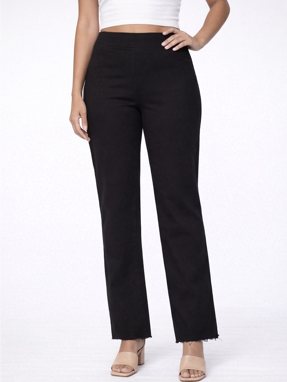 Frank & Eileen Derry Illusion Pull-On Pants Size 25 EUC